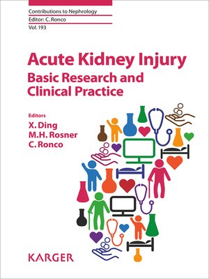 cover image of Acute Kidney Injury--Basic Research and Clinical Practice